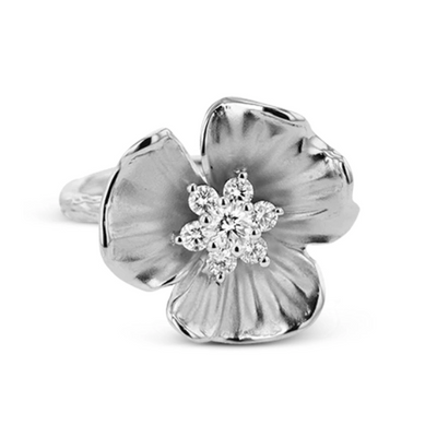 csv_image Simon G Ring in White Gold containing Diamond LR2999