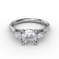 Fana Engagement Rings in White Gold containing Diamond S3224-CUSTOM