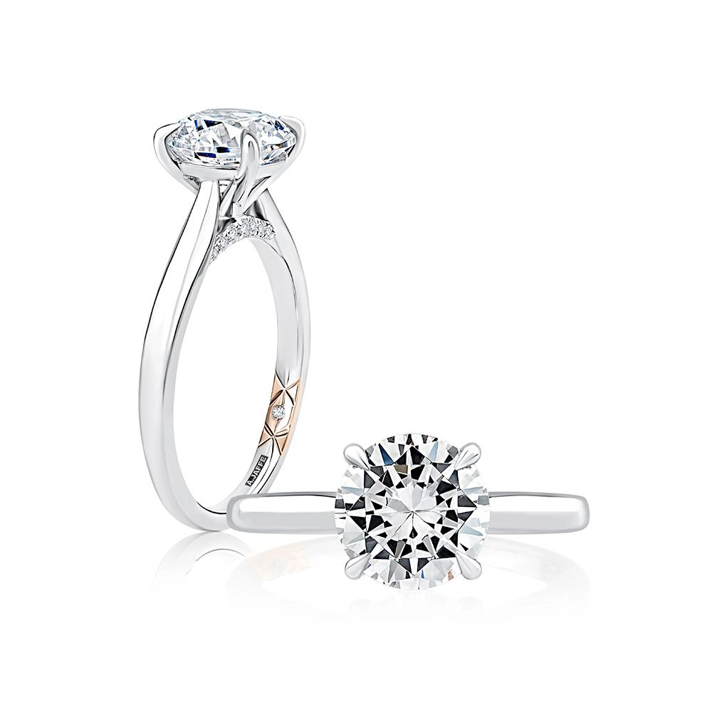 A. Jaffe Engagement Rings in White Gold containing Diamond 414507