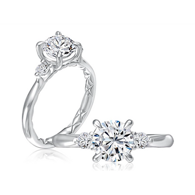 csv_image A. Jaffe Engagement Ring in Mixed Metals containing Diamond MECRD2617/115-WY
