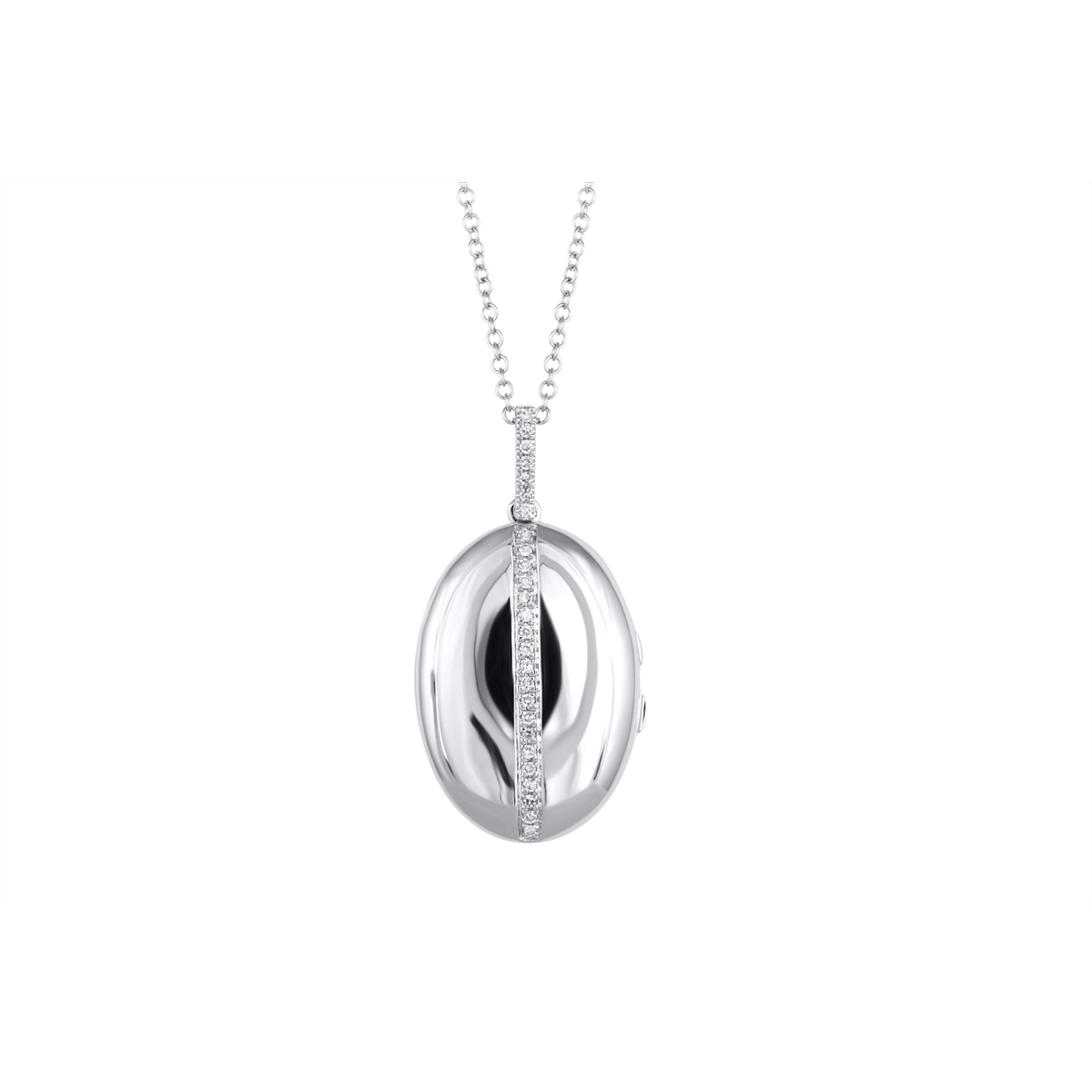 Necklaces Necklaces in White Gold containing Diamond 414907