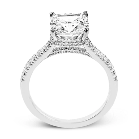 Simon G Engagement Rings in White Gold containing Diamond LR3031