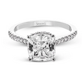 Simon G Engagement Rings in White Gold containing Diamond LR3031