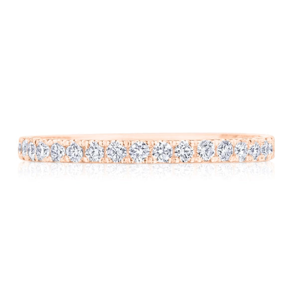 Tacori Wedding Rings in Rose Gold containing Diamond P104 2 B ET FPK