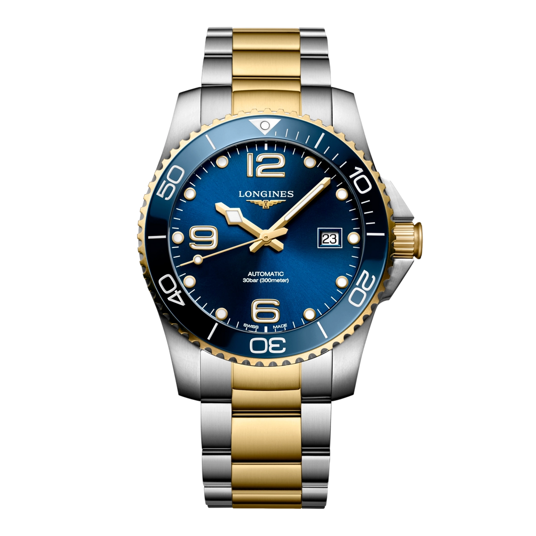 Longines watch in Mixed Metals L37813967