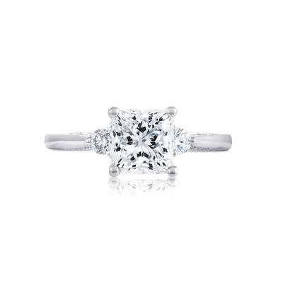 Tacori Engagement Rings in White Gold containing Diamond 2656 PR 5.5 W