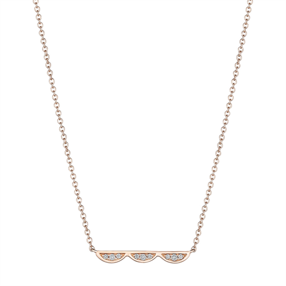 Tacori Necklaces in Rose Gold containing Diamond SN248FP