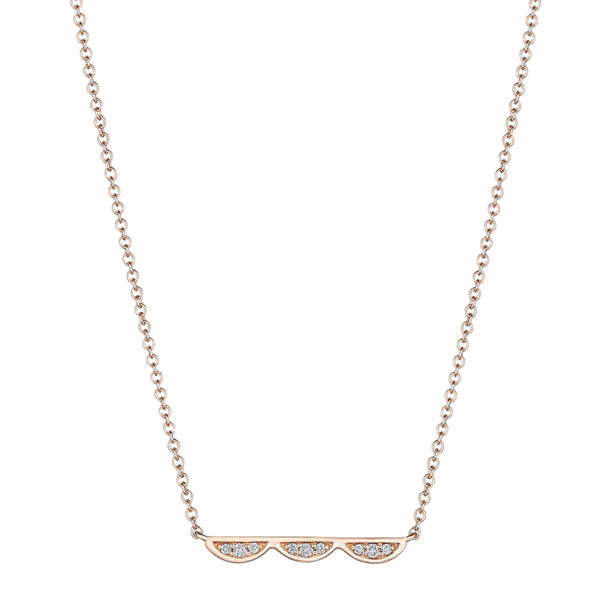 Tacori Necklaces in Rose Gold containing Diamond SN248FP