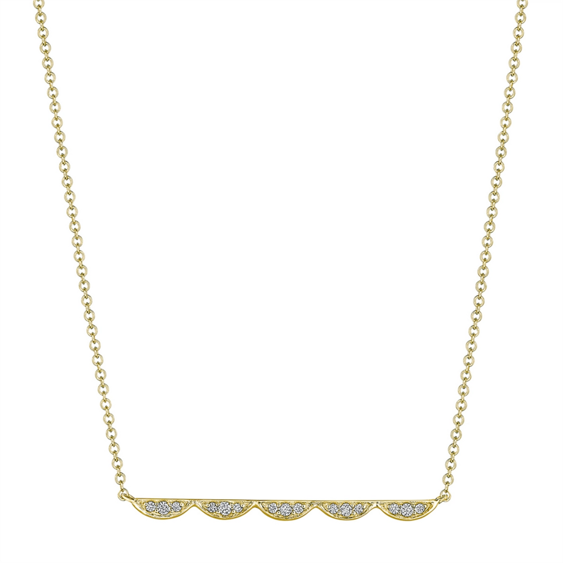 Tacori Necklaces in Yellow Gold containing Diamond SN249FY