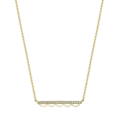 csv_image Tacori Necklace in Yellow Gold containing Diamond SN250FY