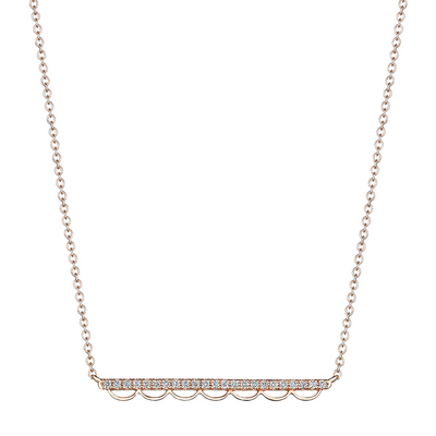Tacori Necklaces in Rose Gold containing Diamond SN251FP