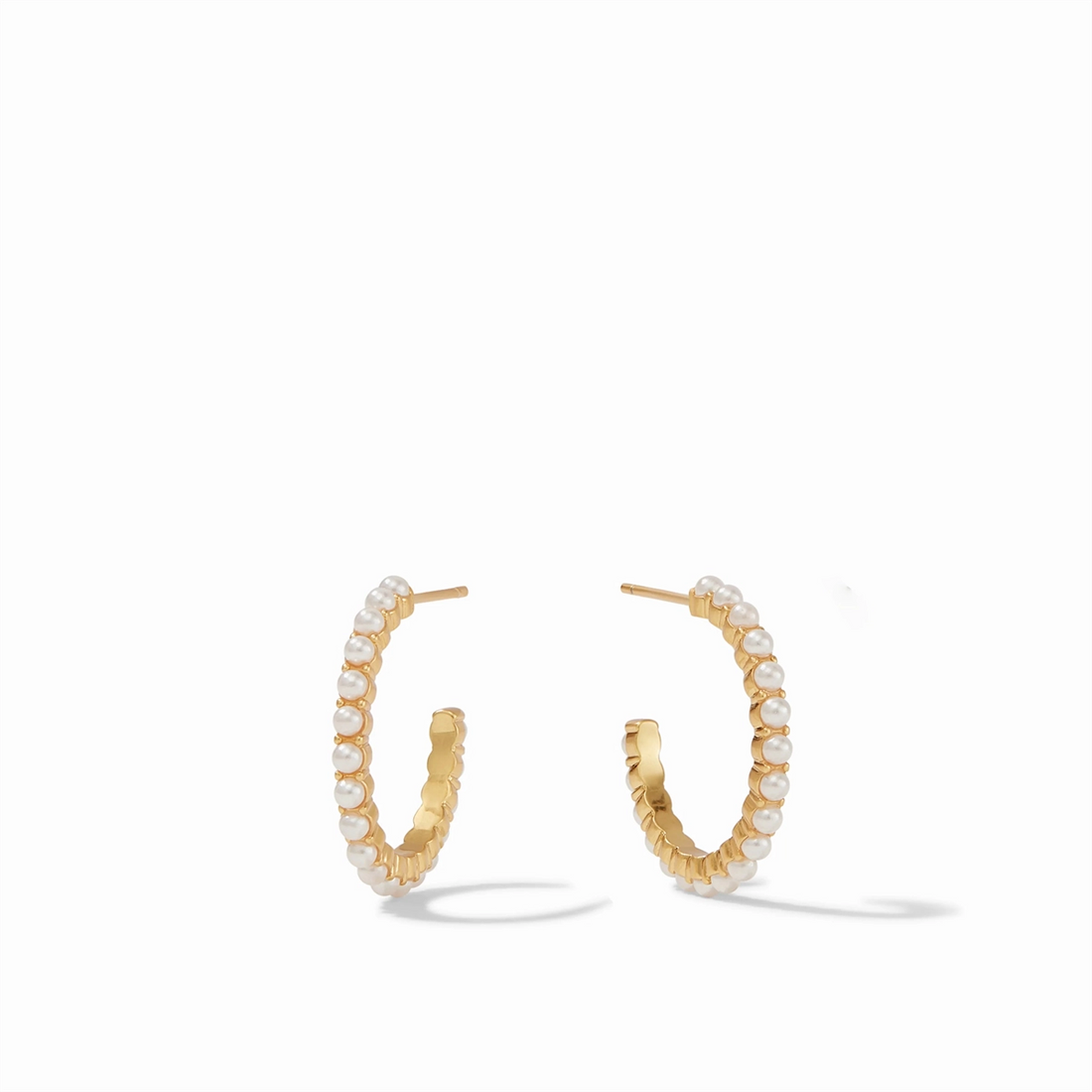 Julie Vos Earrings containing Pearl HP058GPL-S