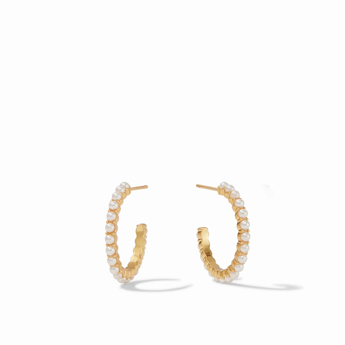 Julie Vos Earrings containing Pearl HP058GPL-S