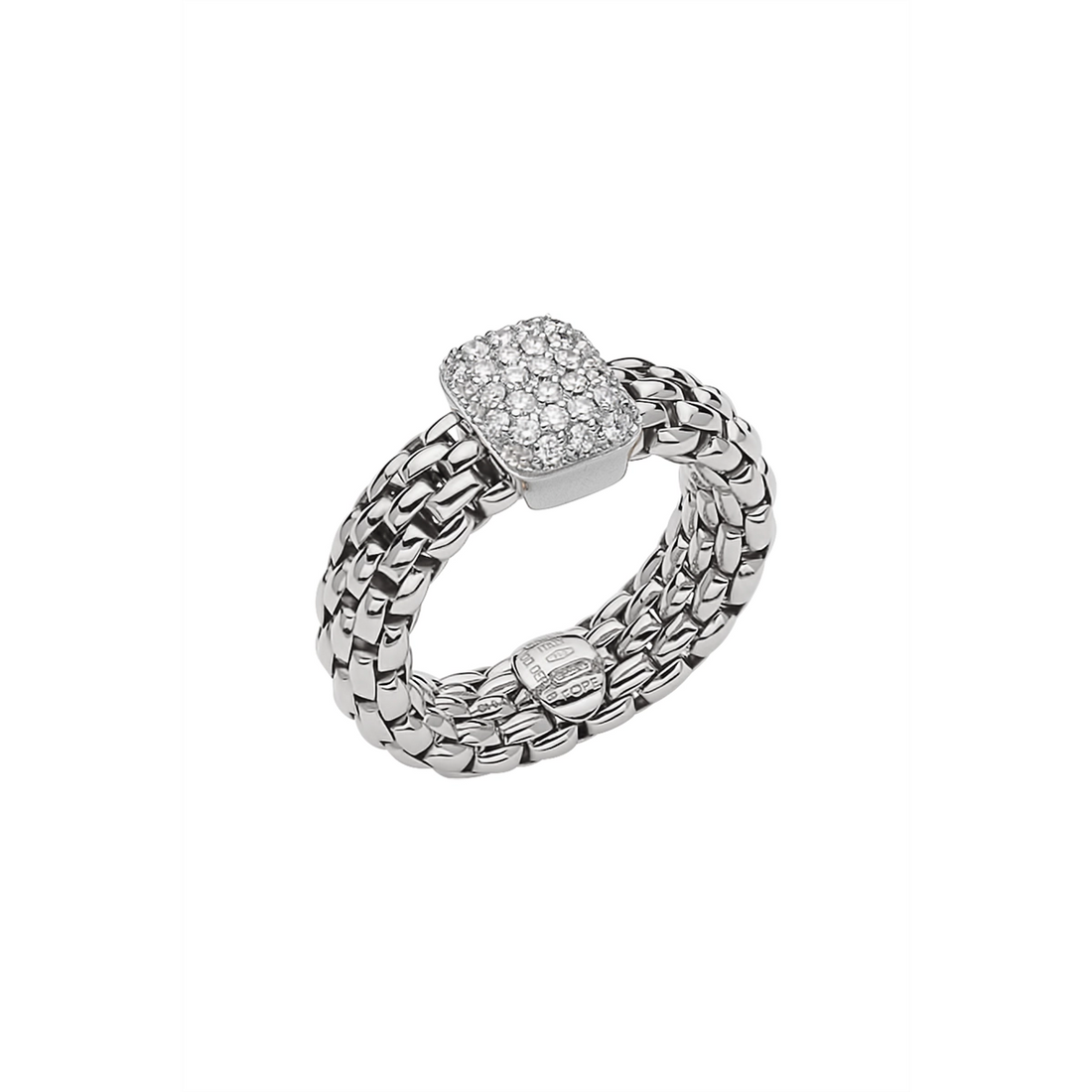 FOPE Rings in White Gold containing Diamond 56002AX_PB_B_XBX_00M