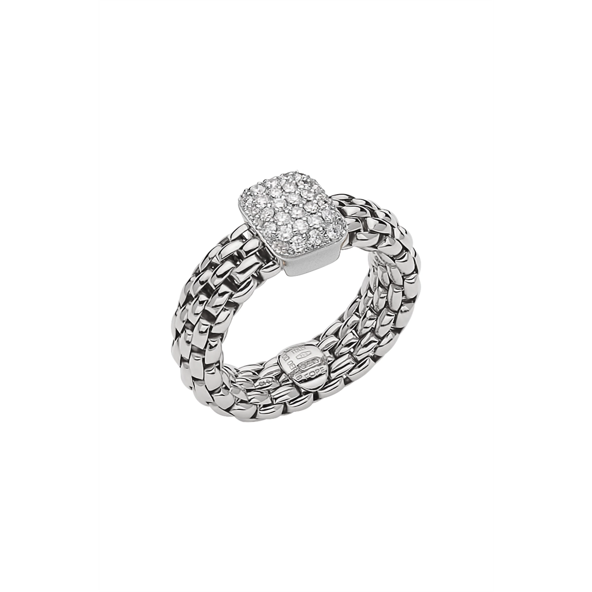 FOPE Rings in White Gold containing Diamond 56002AX_PB_B_XBX_00M