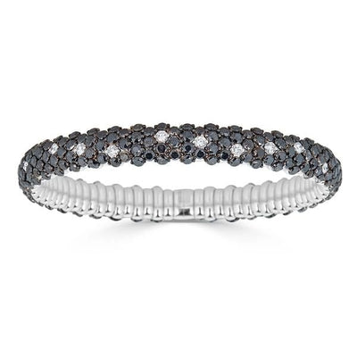 csv_image Zydo Bracelet in White Gold containing Black diamond, Multi-gemstone, Diamond KPU19DBDWG