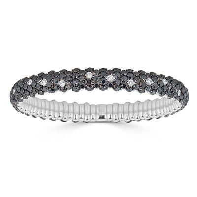 Zydo Bracelets in White Gold containing Black diamond, Multi-gemstone, Diamond PU19DBDW