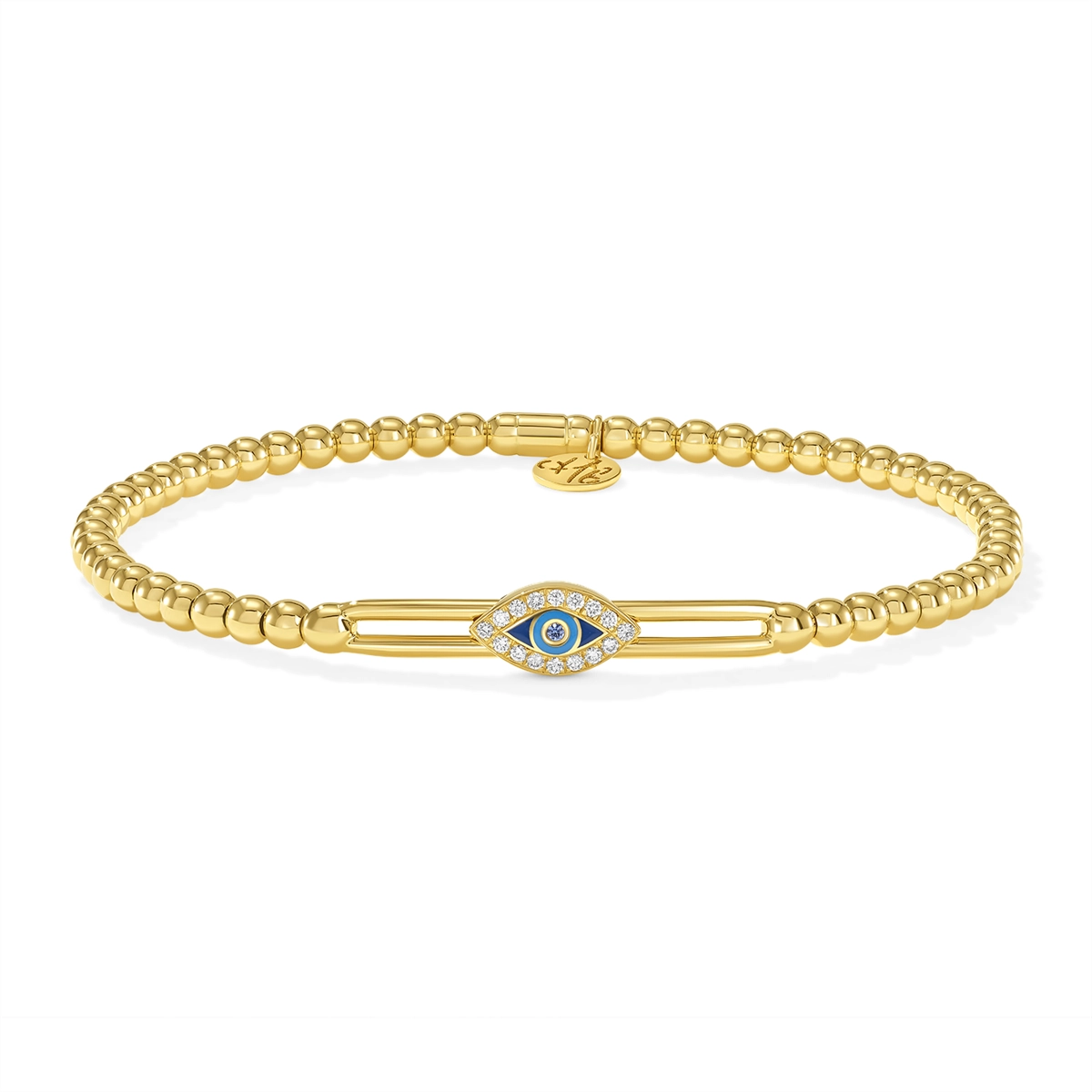 Hulchi Belluni Bracelets in Yellow Gold containing Multi-gemstone, Diamond, Sapphire 20373A-YSW