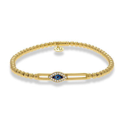 csv_image Hulchi Belluni Bracelet in Yellow Gold containing Multi-gemstone, Diamond, Sapphire 20373A-YSW