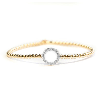 csv_image Hulchi Belluni Bracelet in Yellow Gold containing Diamond 21367-YW