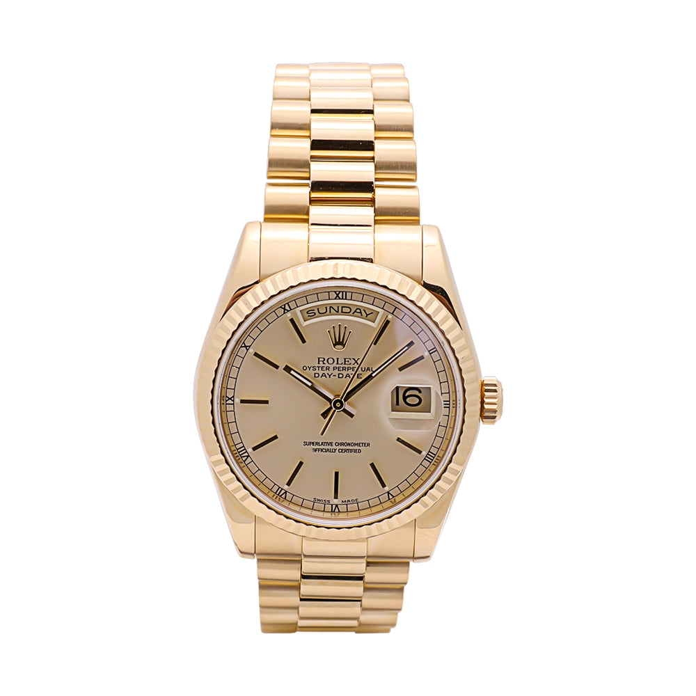 Preowned Rolex watch in Yellow Gold 118238820B83858