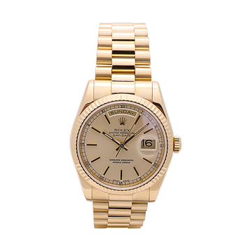 Preowned Rolex watch in Yellow Gold 118238820B83858