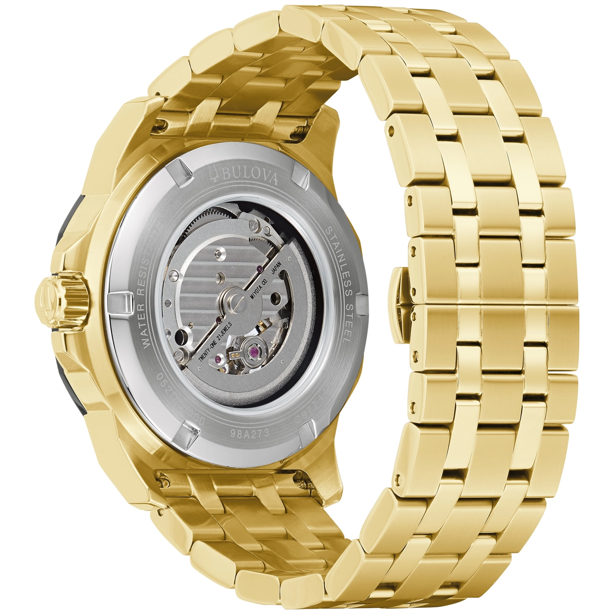 Bulova watch in Yellow Gold 98A273