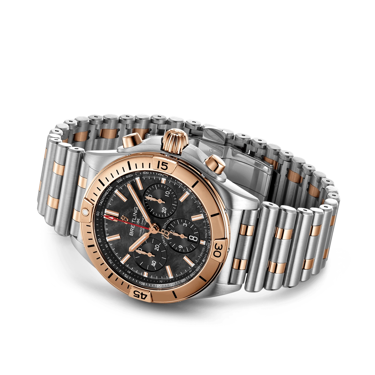 Breitling watch in Mixed Metals UB01341A1B1U1