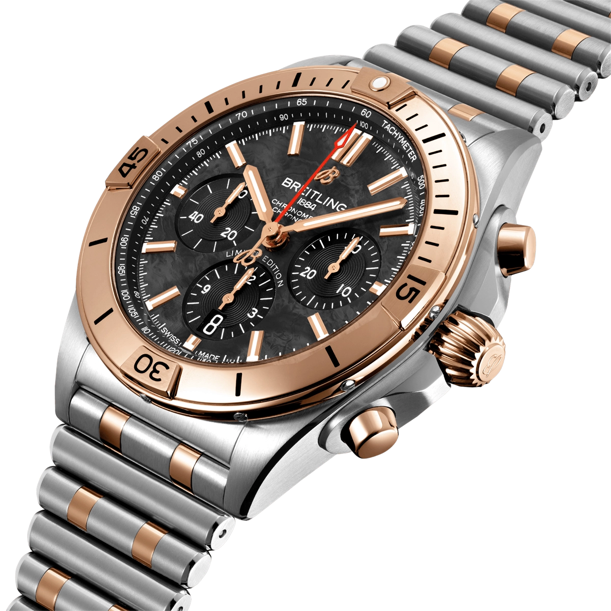 Breitling watch in Mixed Metals UB01341A1B1U1