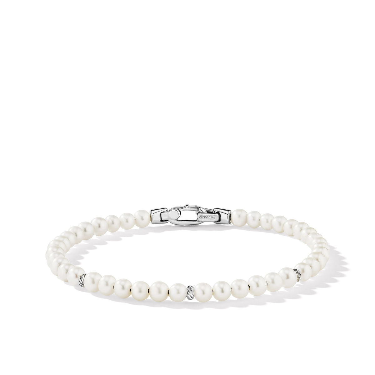 David Yurman Bracelets in Silver containing Pearl B17048SSBPEM