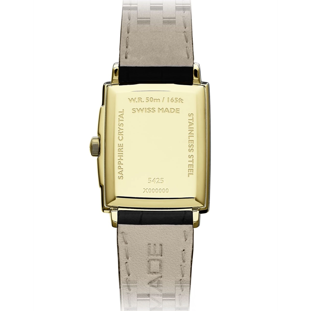 Raymond Weil Toccata Classic Yellow Gold PVD White Dial 37 x 29mm