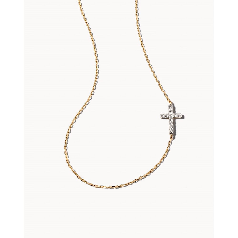 Kendra Scott Necklaces in Yellow Gold containing Diamond 9608800261