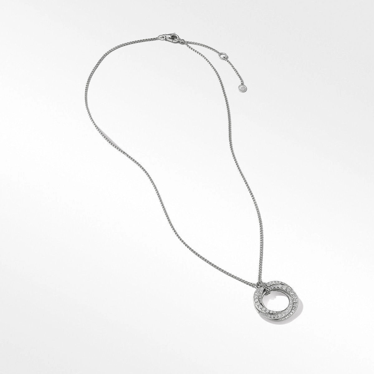 David Yurman Necklaces in White Gold containing Diamond N17237D8WADI18