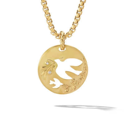 David Yurman Pendants in Yellow Gold containing Diamond D17399D88ADI
