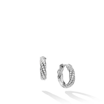 csv_image David Yurman Earring in Silver containing Diamond E16770DSYADI