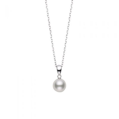 csv_image Mikimoto Necklace in White Gold containing Pearl PPS801W
