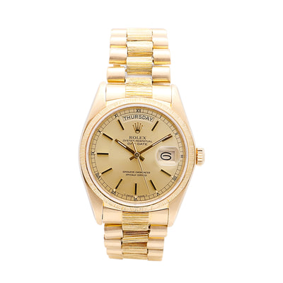 Preowned Rolex watch in Yellow Gold 1807820B87238