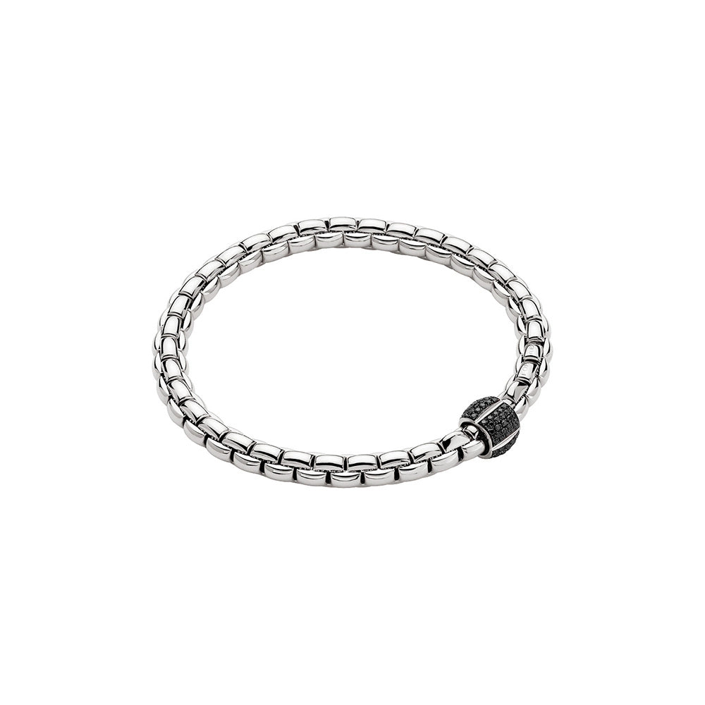 FOPE Bracelets in White Gold containing Black diamond 70105BX_PN_B_X1X_0XL