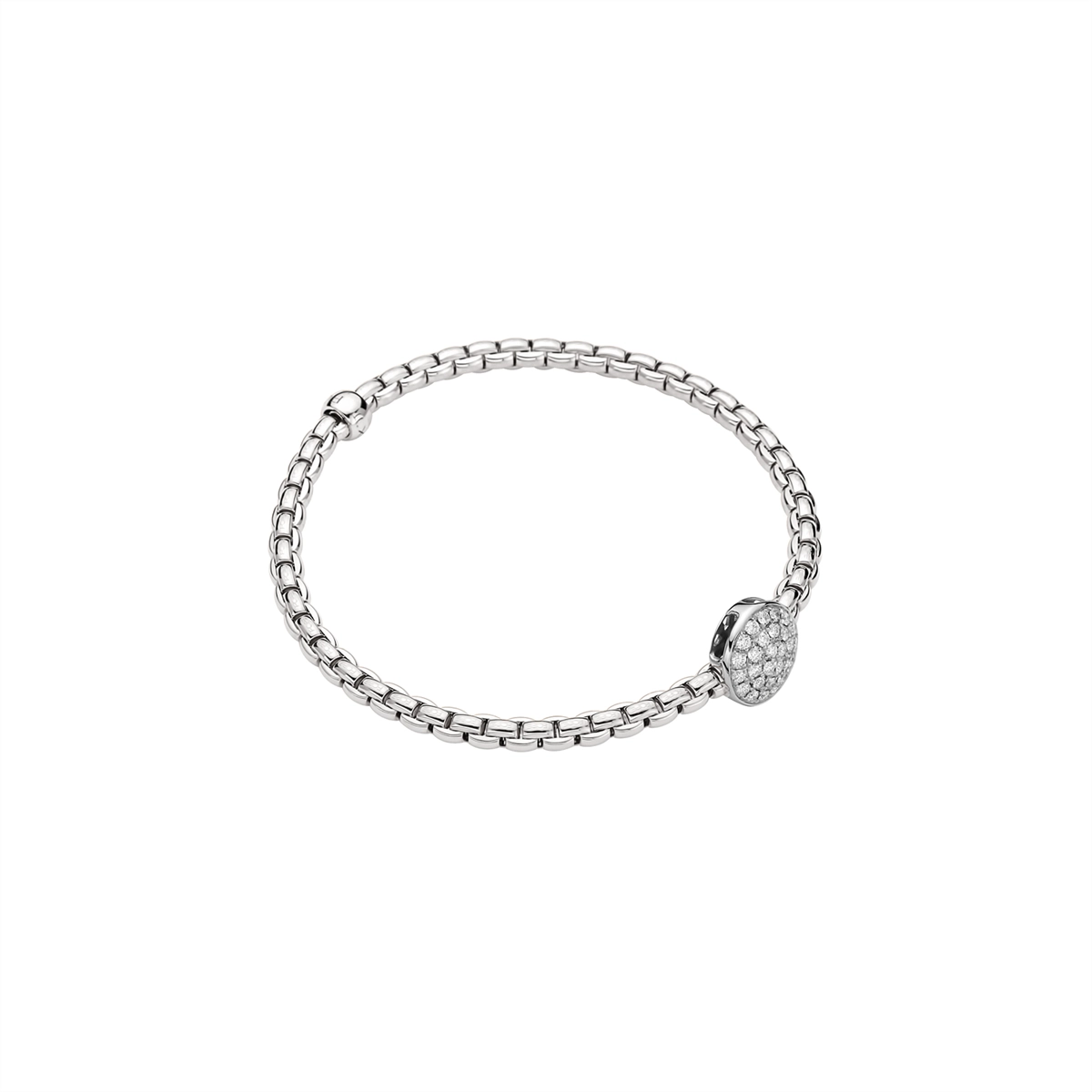 FOPE Bracelets in White Gold containing Diamond 73701BX_PB_B_XBX_00M