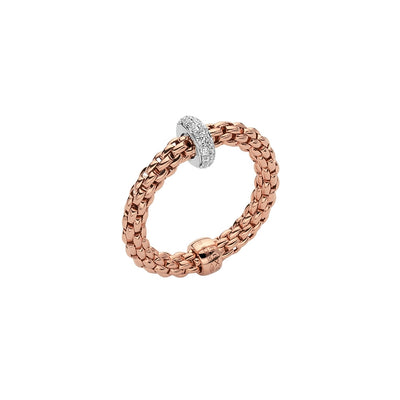 csv_image FOPE Ring in Rose Gold containing Diamond AN745-BBRM-RW