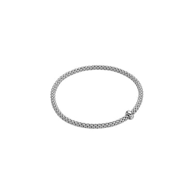 csv_image FOPE Bracelet in White Gold containing Diamond BR710-BBRM-W