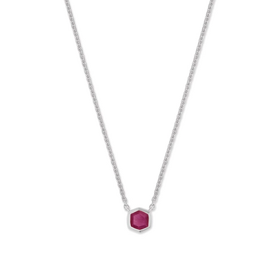 Kendra Scott Necklaces in Silver containing Ruby 4217718906