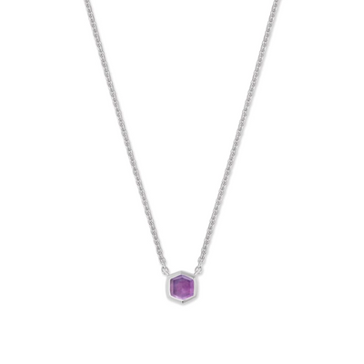 Kendra Scott Necklaces in Silver containing Amethyst 4217718901