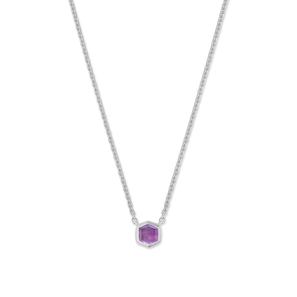 Kendra Scott Necklaces in Silver containing Amethyst 4217718901