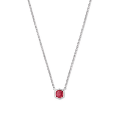 Kendra Scott Necklaces in Silver containing Garnet 4217718900