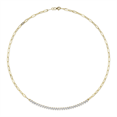 csv_image Necklaces Necklace in Yellow Gold containing Diamond 417447