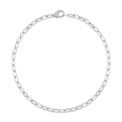 Necklaces Necklaces in White Gold containing Diamond 417449