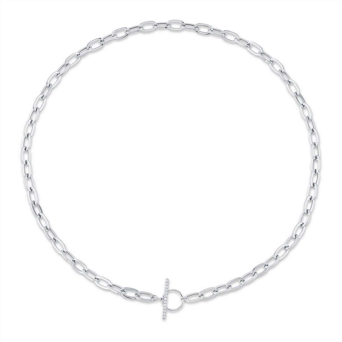 Necklaces Necklaces in White Gold containing Diamond 417452