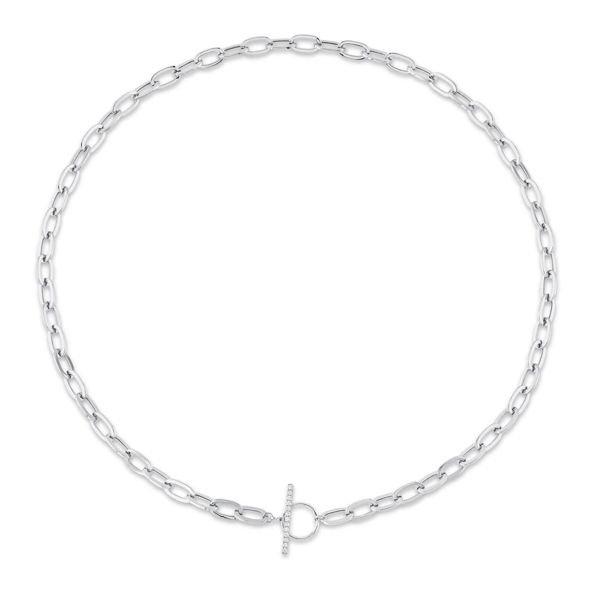 Necklaces Necklaces in White Gold containing Diamond 417452