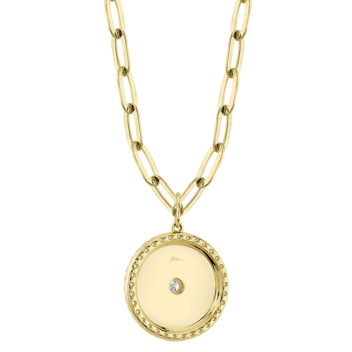 Necklaces Necklaces in Yellow Gold containing Diamond 417453